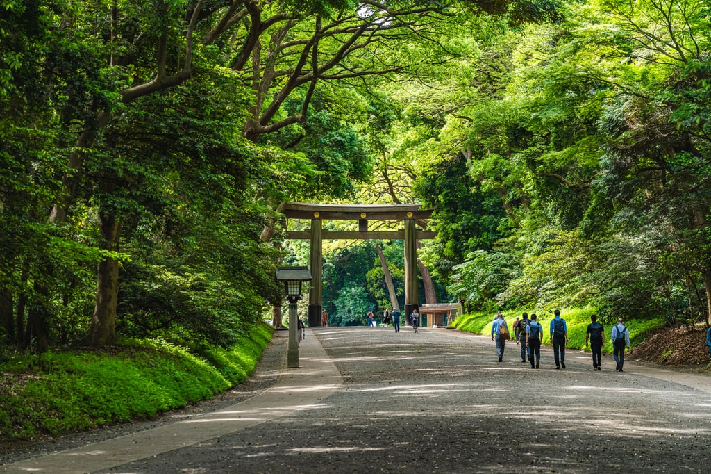 明治神宮と表参道