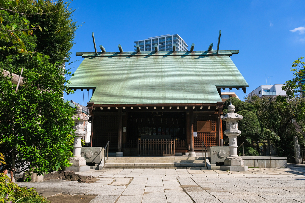 家康公となじみの深い住吉神社