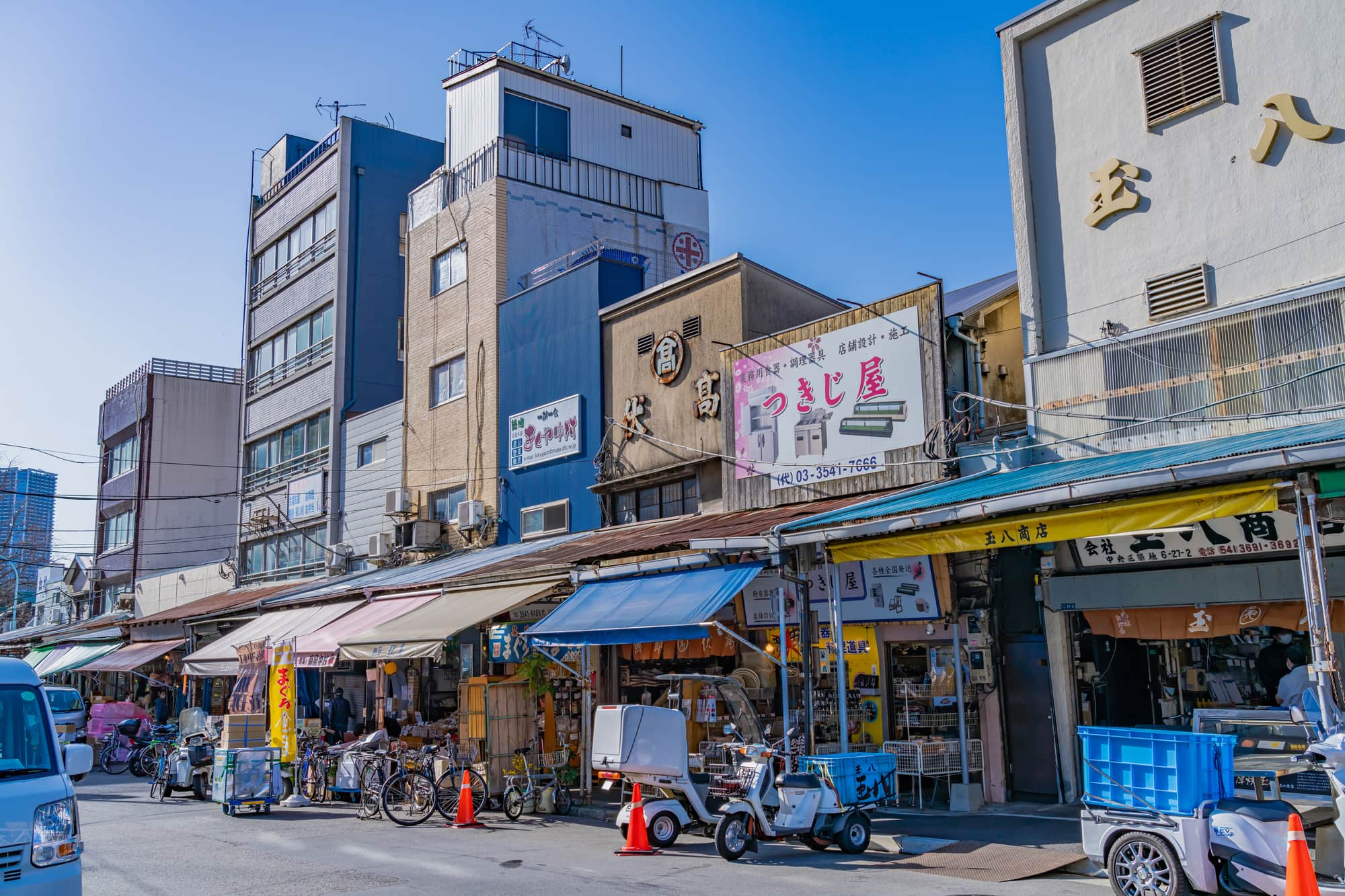 築地の現代までの歴史や街の特徴